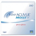 1 Day Acuvue Moist, 180 шт.,(уан дэй акувью мойст)